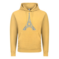 Vintage Mustard eiffel tower with diamonds the parisian french love sign t shirt Vintage Hoodie - linhVisuals