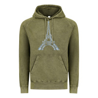 Eiffel Tower With Diamonds The Parisian French Love Sign T Shirt Vintage Hoodie | Teevron