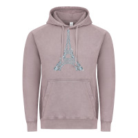 Vintage Zinc eiffel tower with diamonds the parisian french love sign t shirt Vintage Hoodie - linhVisuals