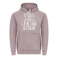 Vintage Zinc fate whispers to warrior i am the storm quote gritty fighter t shirt Vintage Hoodie - linhVisuals