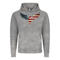 Cloud Rock bald eagle  america Vintage Hoodie - linhVisuals