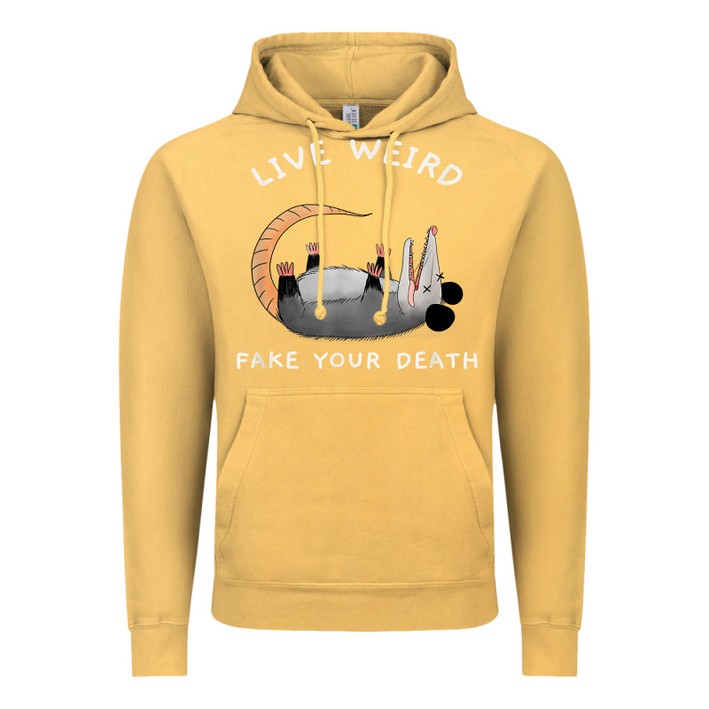 Funny Opossum Possum Tee Live Weird Fake Your Death T Shirt Vintage Hoodie by linhVisuals | Teevron