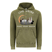 Vintage Olive funny opossum possum tee live weird fake your death t shirt Vintage Hoodie - linhVisuals