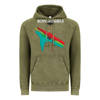 Vintage Olive boys like girls [tb] Vintage Hoodie - linhVisuals