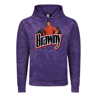 Cloud Purple brawny paper towel guy Vintage Hoodie - linhVisuals
