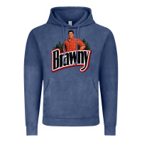 Vintage Denim brawny paper towel guy Vintage Hoodie - linhVisuals