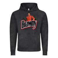 Vintage Black brawny paper towel guy Vintage Hoodie - linhVisuals