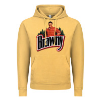 Vintage Mustard brawny paper towel guy Vintage Hoodie - linhVisuals