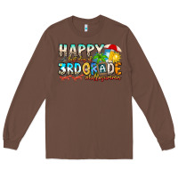 Chestnut name farewell 3rd grade  hello summer Long Sleeve Tee - CowhideDigitalArt