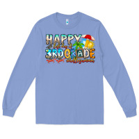 Colony Blue name farewell 3rd grade  hello summer Long Sleeve Tee - CowhideDigitalArt