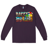 Plum name farewell 3rd grade  hello summer Long Sleeve Tee - CowhideDigitalArt