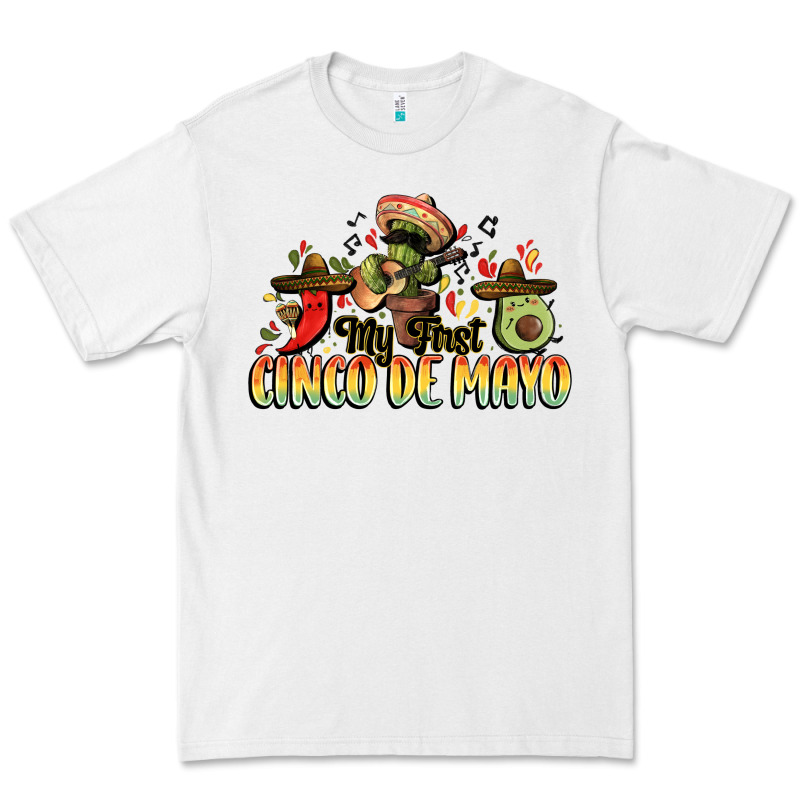 My First Cinco De Mayo Premium Tee by FaDigitalArtStudio | Teevron