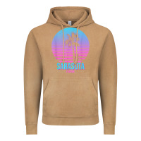 Vintage Camel sarasota florida vintage retro palm tree t shirt Vintage Hoodie - linhVisuals