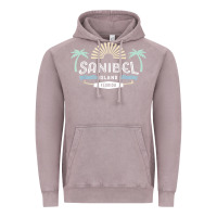 Vintage Zinc sanibel island retro style florida t shirt Vintage Hoodie - linhVisuals