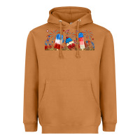 Meerkat fourth of july popsicle Heavyweight Hoodie - RanaPortraitStore