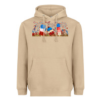 Mushroom fourth of july popsicle Heavyweight Hoodie - RanaPortraitStore