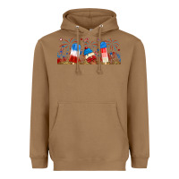 Fourth Of July Popsicle Heavyweight Hoodie | Teevron