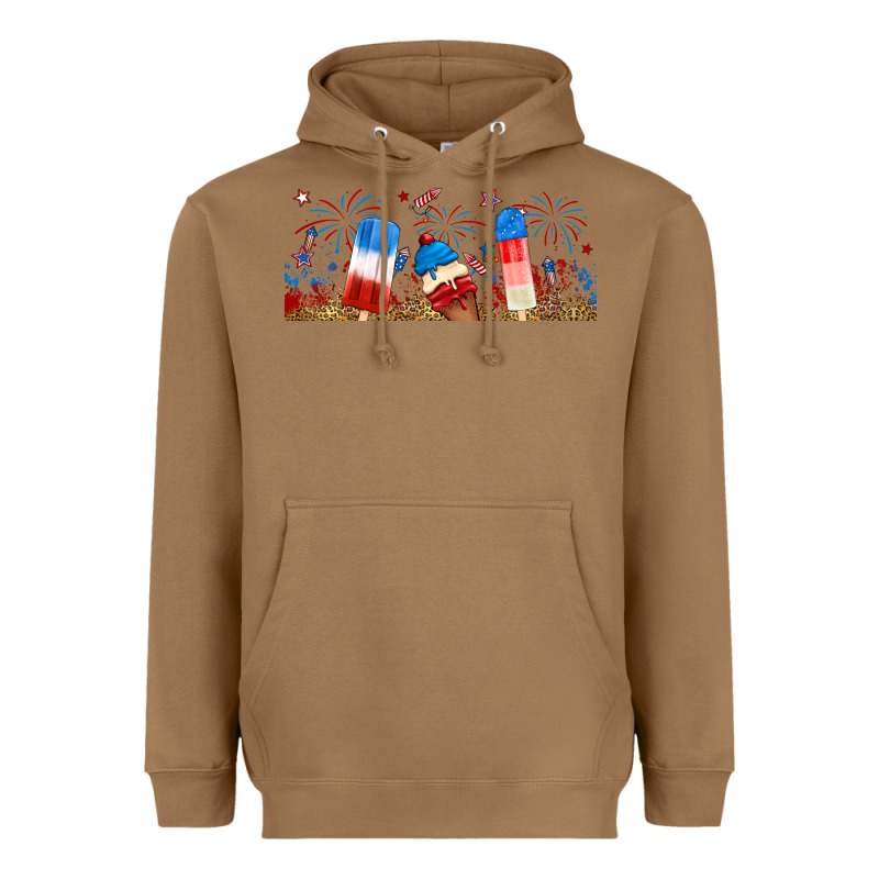 Fourth Of July Popsicle Heavyweight Hoodie by RanaPortraitStore | Teevron