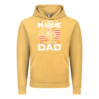Vintage Mustard my favorite marine calls me dad t  shirt father's day flag my favorite Vintage Hoodie - linhVisuals