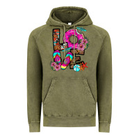 Vintage Olive Love Summer Vintage Hoodie - CowhideDigitalArt