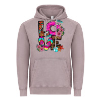 Vintage Zinc Love Summer Vintage Hoodie - CowhideDigitalArt