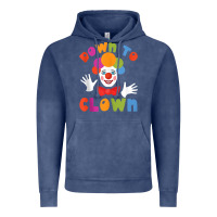 Vintage Denim down to clown funny circus tank top Vintage Hoodie - linhVisuals
