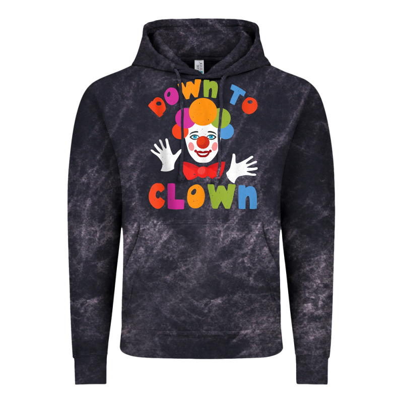 Down To Clown Funny Circus Tank Top Vintage Hoodie by linhVisuals | Teevron
