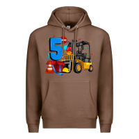Chestnut forklift birthday five Premium Hoodie - Artiststas