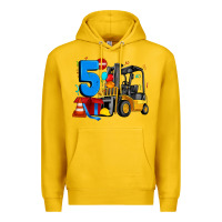 Lemon forklift birthday five Premium Hoodie - Artiststas