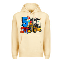 Pina Colada forklift birthday five Premium Hoodie - Artiststas