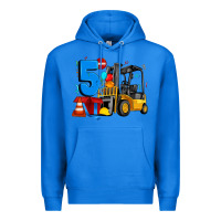 True Royal forklift birthday five Premium Hoodie - Artiststas