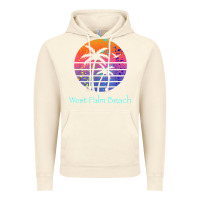 Vintage Artic west palm beach tropical t shirt for family vacations Vintage Hoodie - linhVisuals