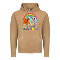 Vintage Camel cn the amazing world of gumball & darwin rainbow portrait pullover hoo Vintage Hoodie - linhVisuals