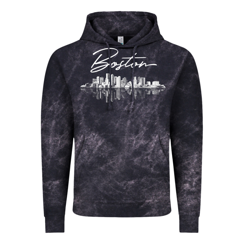 Boston Skyline T Shirt For Women, Men, Girls & Boys Vintage Hoodie by linhVisuals | Teevron