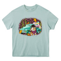 Arona Western rabbit Easter Day Heavy Core Tee - CowGirlArtShop