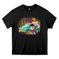 Black Western rabbit Easter Day Heavy Core Tee - CowGirlArtShop