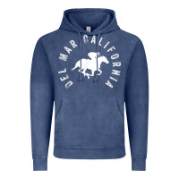 Vintage Denim del mar california horse racing t shirt Vintage Hoodie - linhVisuals