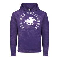 Cloud Purple del mar california horse racing t shirt Vintage Hoodie - linhVisuals