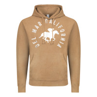 Vintage Camel del mar california horse racing t shirt Vintage Hoodie - linhVisuals