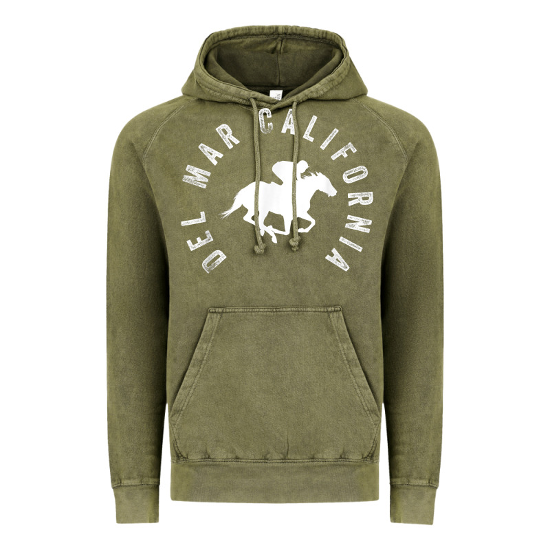 Del Mar California Horse Racing T Shirt Vintage Hoodie by linhVisuals | Teevron