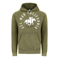 Vintage Olive del mar california horse racing t shirt Vintage Hoodie - linhVisuals