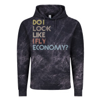 Cloud Black do i look like i fly economy   funny vintage retro premium t shirt Vintage Hoodie - linhVisuals