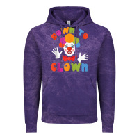 Cloud Purple down to clown funny circus tank top Vintage Hoodie - linhVisuals