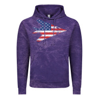 Cloud Purple f 117 stealth nighthawk aircraft american flag f117 t shirt Vintage Hoodie - linhVisuals