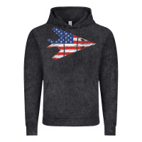Vintage Black f 117 stealth nighthawk aircraft american flag f117 t shirt Vintage Hoodie - linhVisuals
