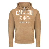 Vintage Camel cape cod ma vintage crossed oars & boat anchor sports sweatshirt Vintage Hoodie - linhVisuals