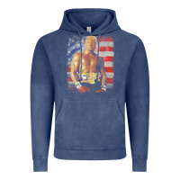 Vintage Denim funny boxer trump trump rocky meme t shirt Vintage Hoodie - linhVisuals