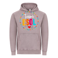 Vintage Zinc back to school teachers crew students   team esol teacher t shirt Vintage Hoodie - linhVisuals