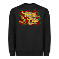 Black Mini cita Heavyweight Sweatshirt - RanaPortraitStore