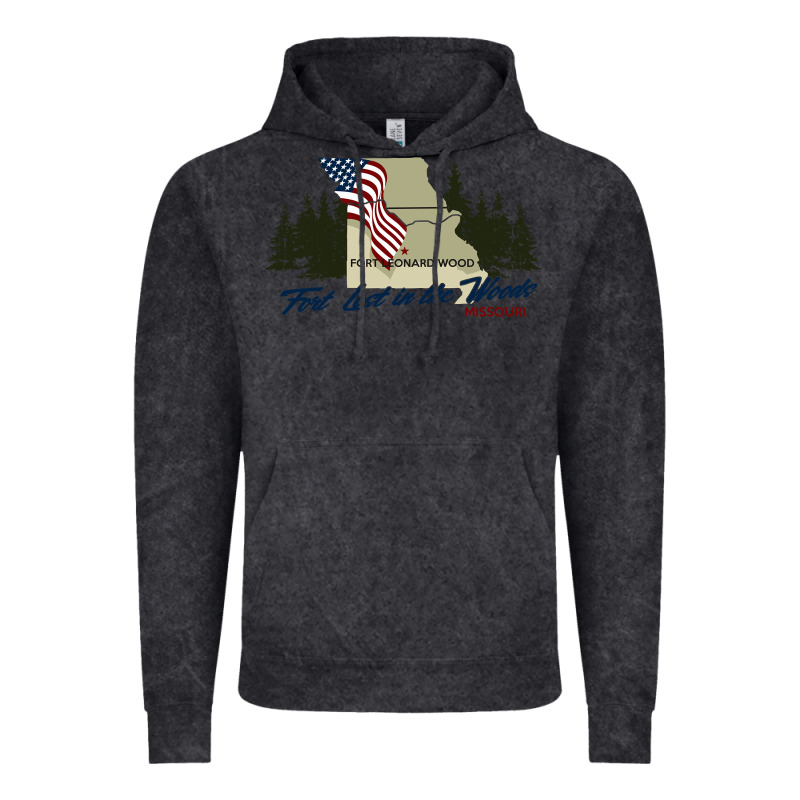 Fort Leonard Wood Fort Lost In The Woods Missouri Pullover Hoodie Vintage Hoodie by linhVisuals | Teevron